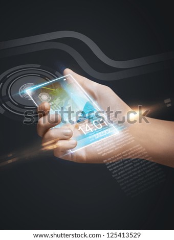 closeup picture of hand holding smart phone