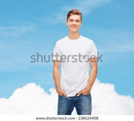 Handsome man wearing white clothes - Stock Image - Everypixel