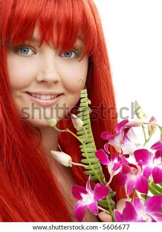 Bright Red Head