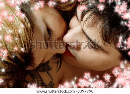 couple kissing images. of sweet couple kissing in