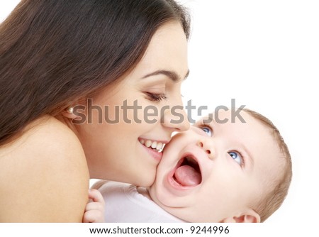images of babies laughing. stock photo : laughing baby