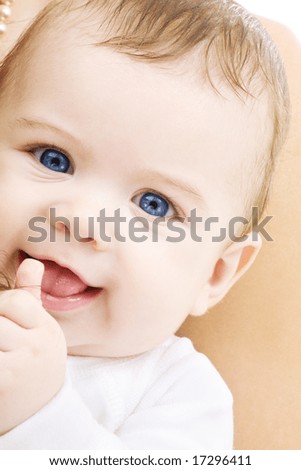  Baby Photo on Of Adorable Baby Boy Over White Stock Photo 17296411   Shutterstock