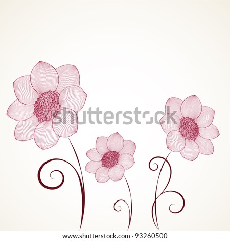 Cute Drawing Flower