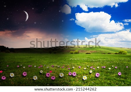 Day and Night background