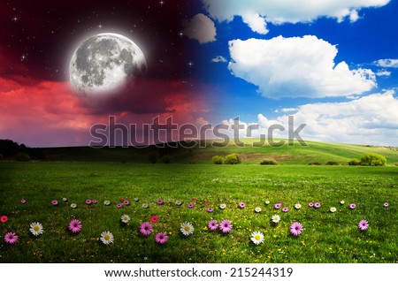 Day and Night background