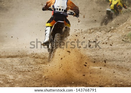 motocross bike increase speed in track