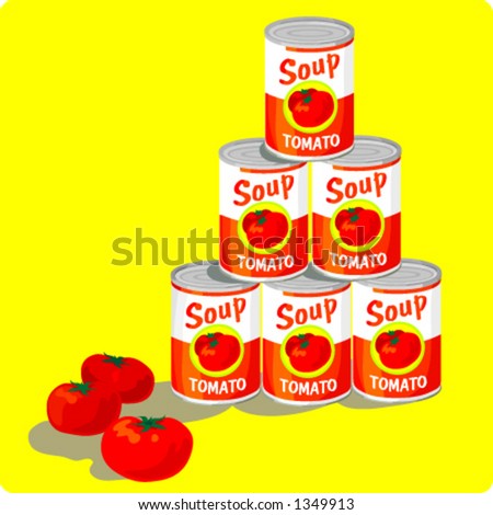 خفايا الاغذيه المصنعه واضرارها  Stock-vector-tomato-soup-1349913