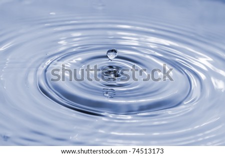 water drop, blue.\
See my portfolio for more