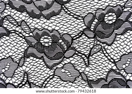 Dark lace with pattern on white background\
See my portfolio for more