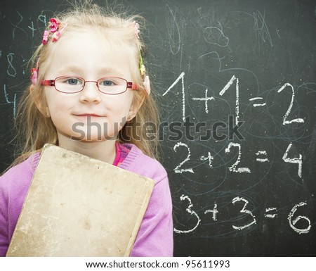 school child near blackboard\
See my portfolio for more
