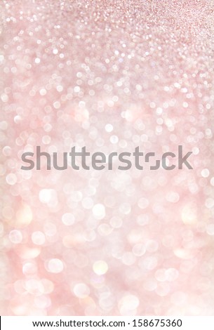 Silver And Red Bokeh Lights. Pastel Glitter Lights
