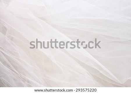 Vintage tulle chiffon texture background. wedding concept