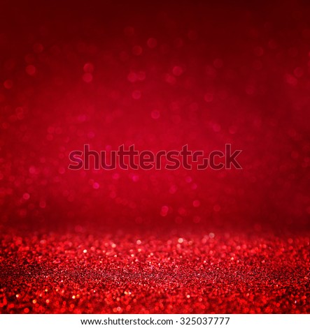 Defocused abstract red lights background