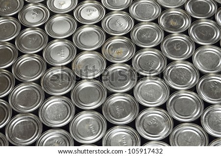 Aluminum Cans in factory warehouse