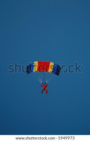 Sky Diving - Concept of Extreme Sports