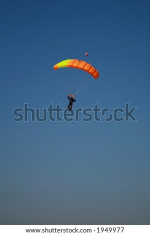 Sky Diving - Concept of Extreme Sports