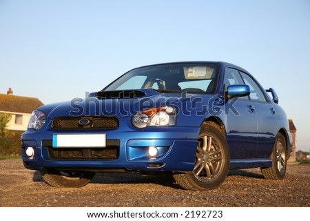 Subaru Impreza - Concept of Fast Performance Cars