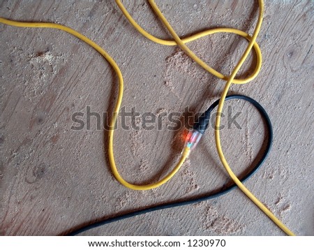 contractor\'s lighted electrical extension cords