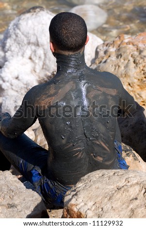 Dead Sea rich black mineral mud in its uniquely natural state has special healing and cosmetic uses