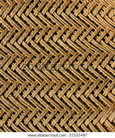 Texture of woven basket useful for background