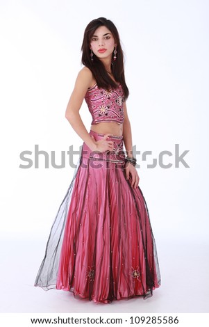pink indian dresses