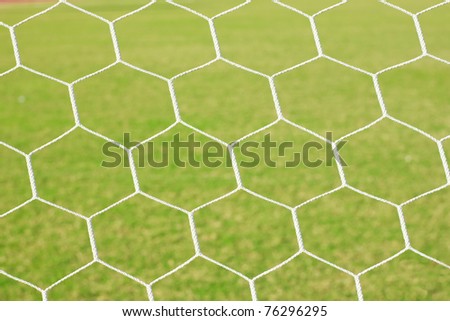 net of football goal background