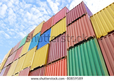 Container area show too much colorful of its