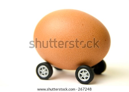 Egg With Wheels