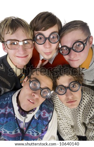 stock-photo-five-nerdy-guys-in-funny-gla