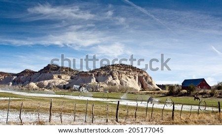 Beautiful Utah Country Landscape