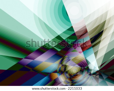 abstract background from geometrical figures