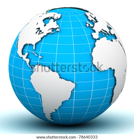 World+globe+map