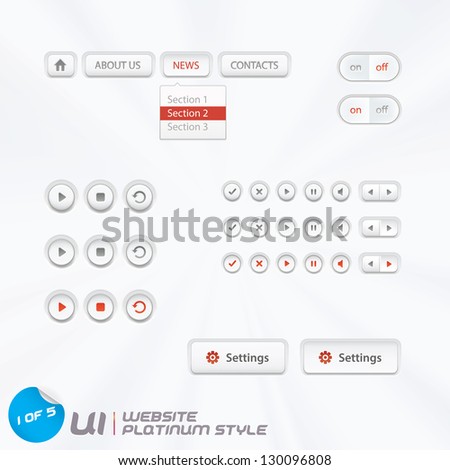 Website Platinum Style Template Vector Slider Switch Buttons Sign Symbol Emblem Logo for Web Design User Interface Mobile Phone Baby Children People Website Platinum Style Template Vector Slider Switch Buttons Sign Symbol Emblem Logo for Web Design User Interface Mobile Phone Baby Children People