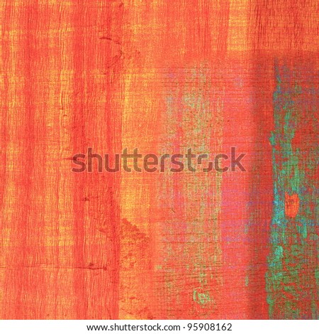 Artistic background, painted  wood texture
