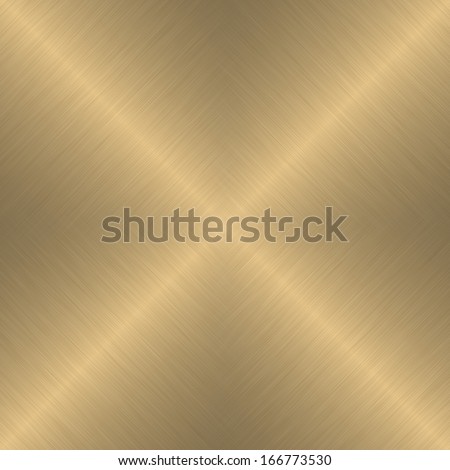 Gold or brass surface with linear gradient