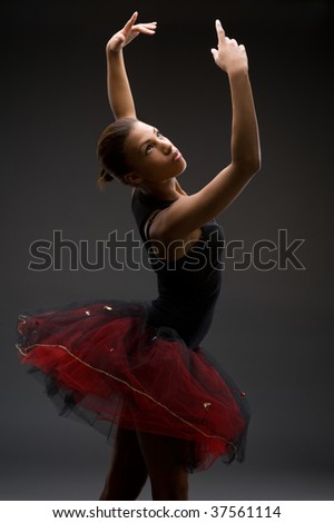 Studio picture from a classical ballerina