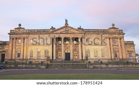 YORK,UK - FEBRUARY 20, 2014: Crown Court. York\'s 30th Jorvik festival explores the Viking world of myths and legends from the 15th February 2014