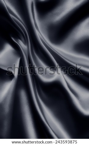 Smooth elegant black silk can use as background