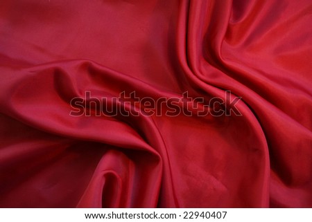 Smooth Red Silk background