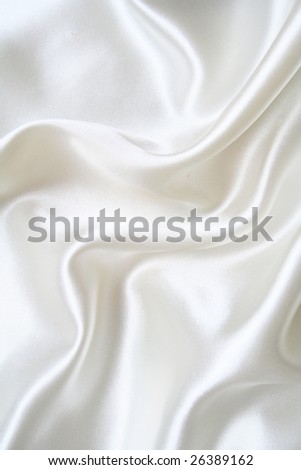 Smooth elegant white silk can use as background