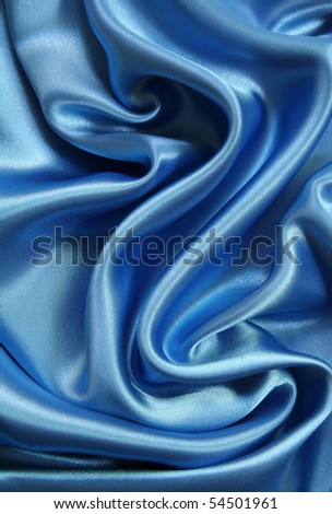 Smooth elegant dark blue silk can use as background Smooth elegant dark blue silk can use as background