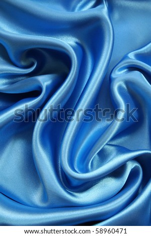 Smooth elegant dark blue silk can use as background Smooth elegant dark blue silk can use as background