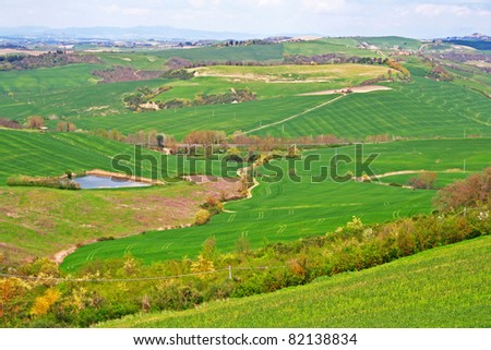 orcia valley tuscany