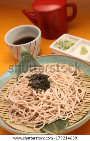 Zaru soba (Japanese noodle cold), Japanese cuisine