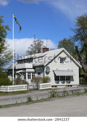 Tema wooden houses in sweden