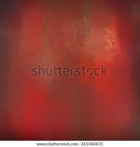 abstract red background, shiny red blurred in sponged grunge metallic background texture illustration with black vignette border, old vintage red paper design