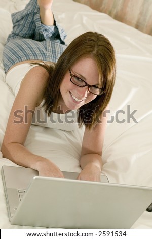 Consider, that very young teen girl on the bed join told Right! very young teen girl on the bed seems magnificent