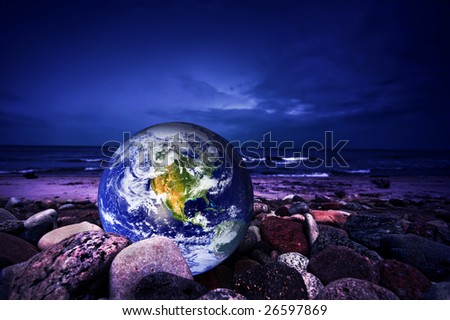 Save the Earth. Environmental concepts