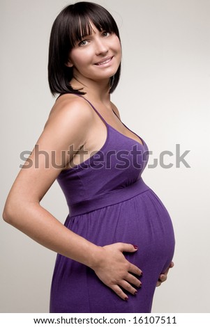 Smiling Pregnant Woman