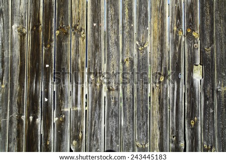 Color picture of some wood planks. Good as background.